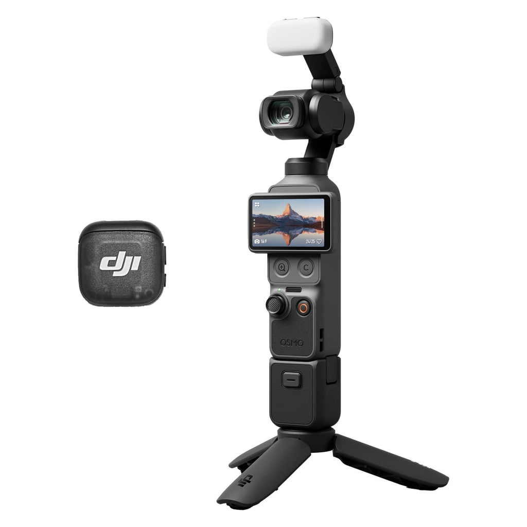DJI Osmo Pocket 4 Creator Combo, Pocket Gimbal Vlog Camera
