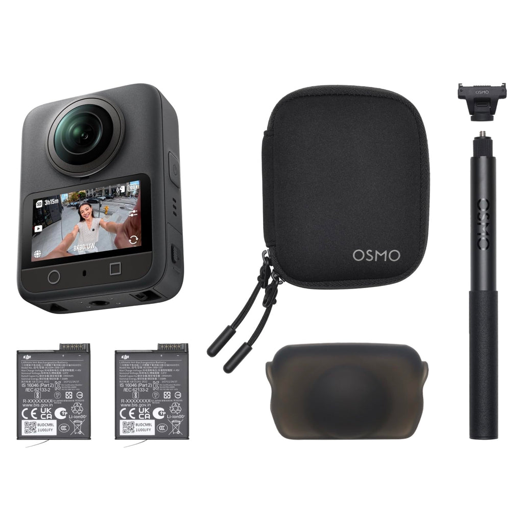 DJI Osmo 360 Essential Combo, 360 Action Camera