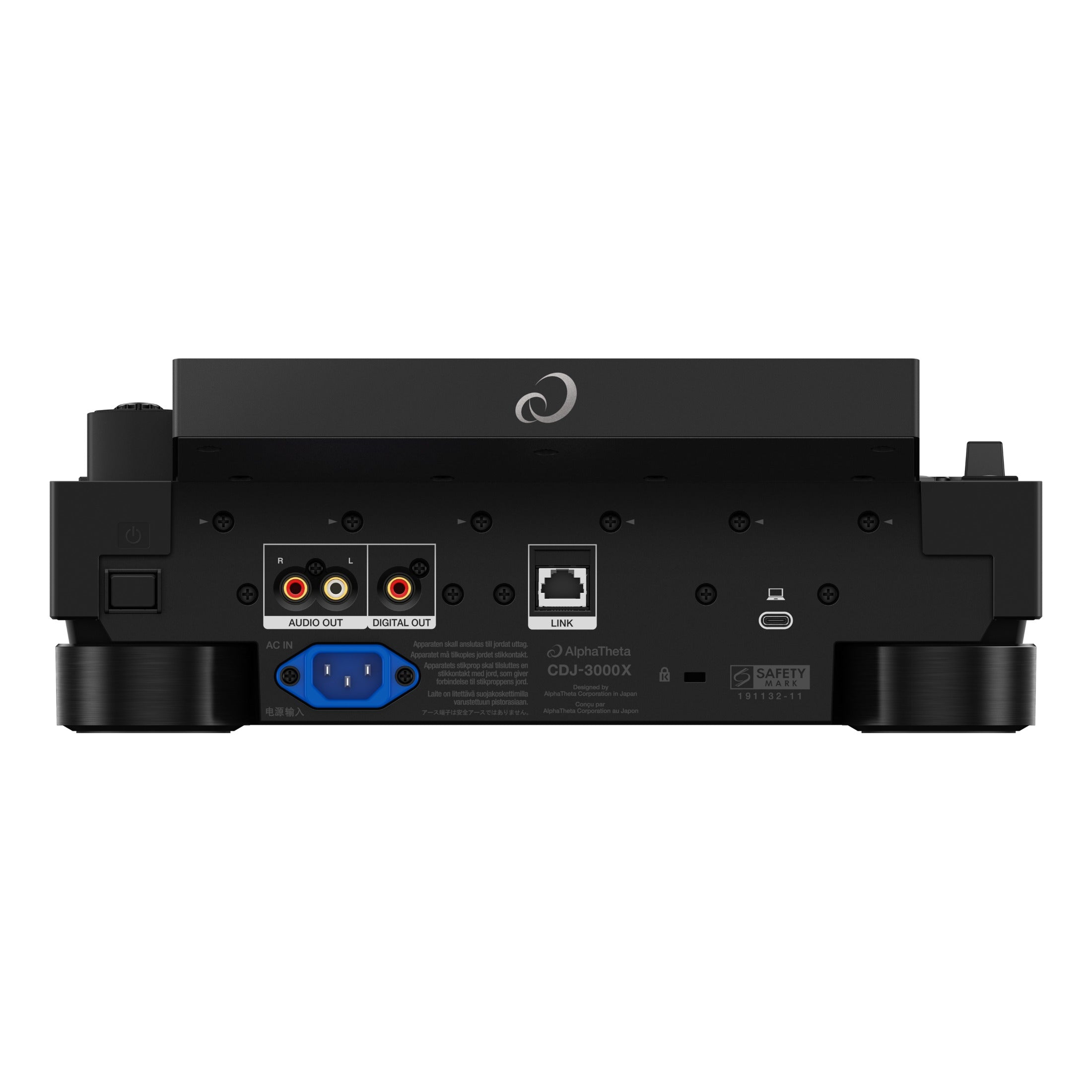 AlphaTheta CDJ-3000X Professional DJ Multi-Player